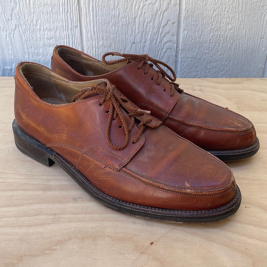 Cable  Co Made In Italy Mens Leather Oxfords Size 10